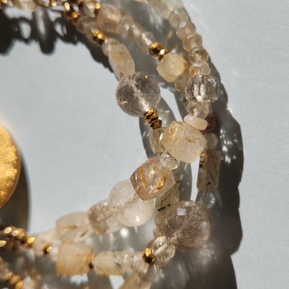 Rutile Quartz bracelet - Picture 3 of 4